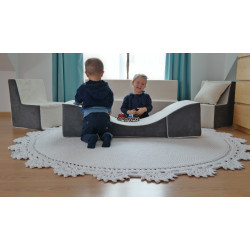 Soft Foam Furniture 4 psc set: 2x Chair+Sofa+Coach